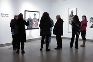 Aperçu de l'exposition de Sylvie Pilotte à la Galerie Colline