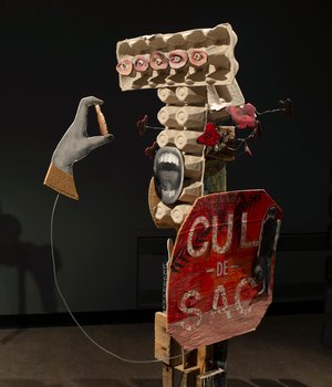 Sculpture Cul-de-sac (détails) par Sylvie Pilotte