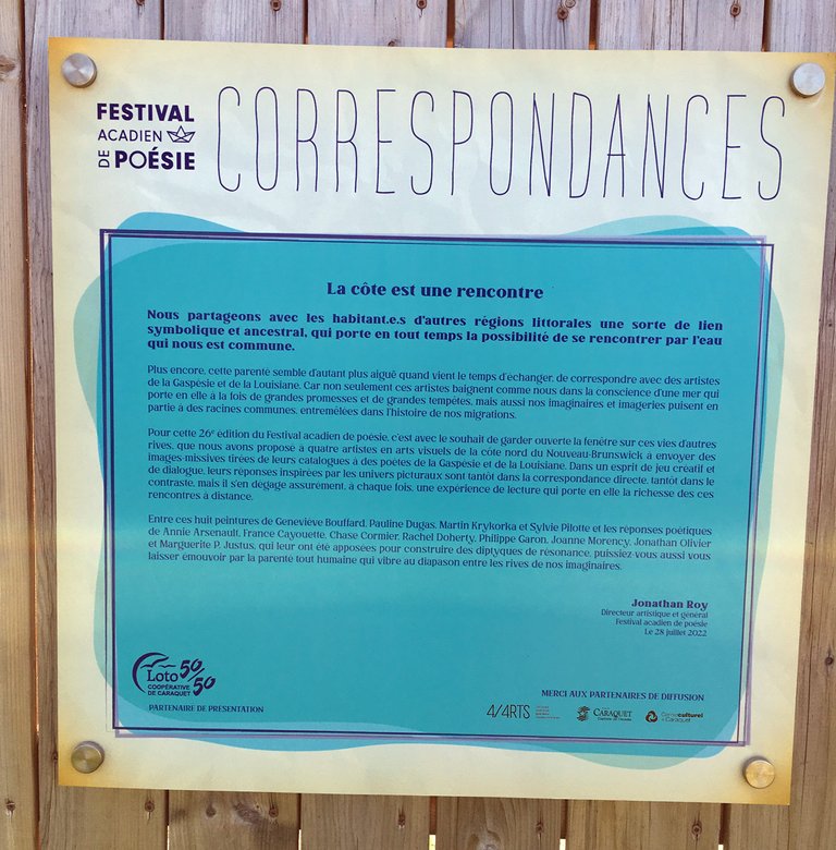 À propos du projet Correspondances